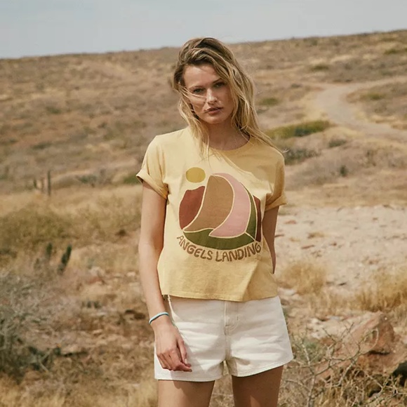 Madewell Tops - Madewell x Parks Project Angel's Landing Organic Cotton Boxy Tee